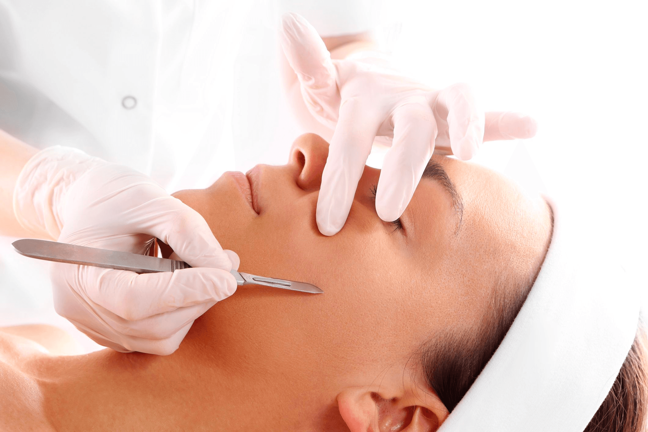 Dermaplaning with Clinical  treatment with Collagen 90-II or Botinal